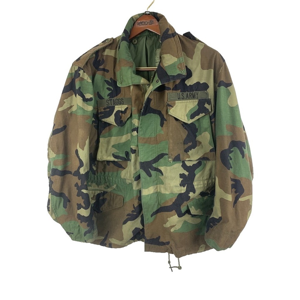 U.S. Army M-65 Field Jacket Authentic 1993 L 10th Mountain Division